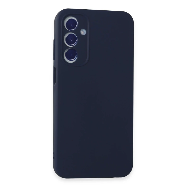 BFS  Samsung Galaxy A35 5G Kılıf First Silikon - Lacivert