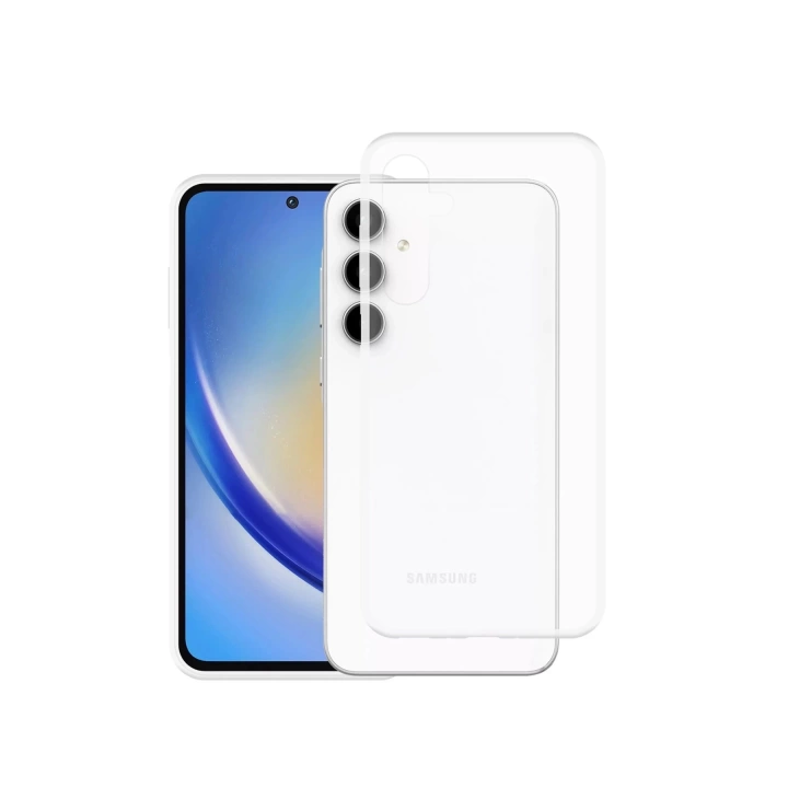 BFS  Samsung Galaxy A35 5G Kılıf Lüx Şeffaf Silikon