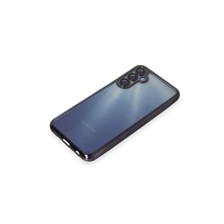 BFS  Samsung Galaxy A35 5G Kılıf Razer Lensli Silikon - Mor
