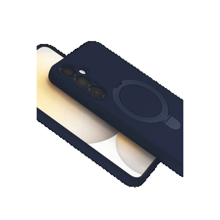 BFS Samsung Galaxy A35 5G Regal Magsafe Standlı Kapak - Lacivert