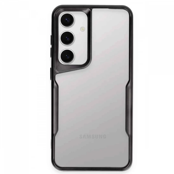 BFS  Samsung Galaxy A36 Kılıf Boyi Silikon Kapak - Siyah