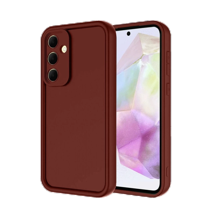 BFS Samsung Galaxy A36 Kılıf Viera Silikon - Bordo