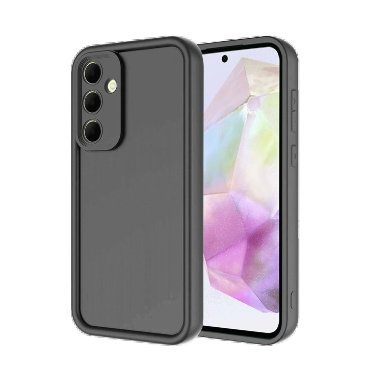 BFS Samsung Galaxy A36 Kılıf Viera Silikon - Gri