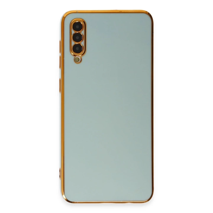 BFS  Samsung Galaxy A50 Kılıf Volet Silikon - Açık Yeşil