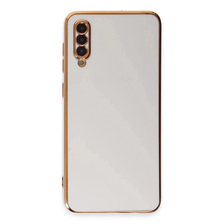 BFS  Samsung Galaxy A50 Kılıf Volet Silikon - Beyaz