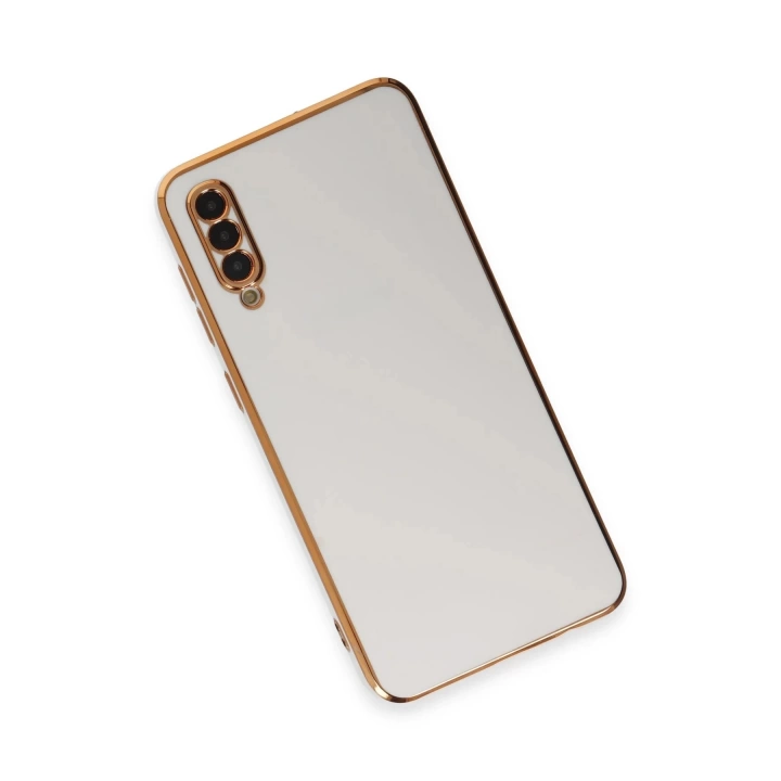 BFS  Samsung Galaxy A50 Kılıf Volet Silikon - Beyaz