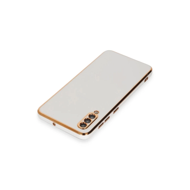 BFS  Samsung Galaxy A50 Kılıf Volet Silikon - Beyaz