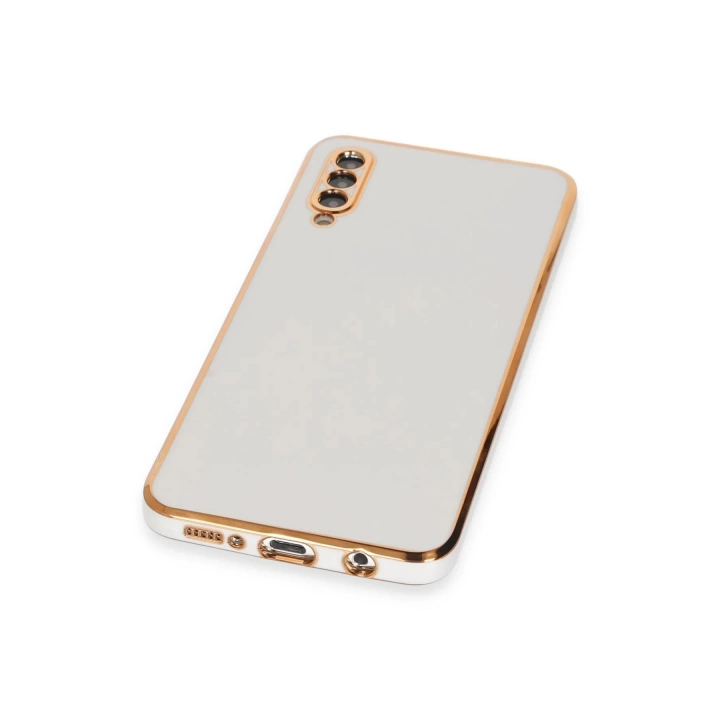 BFS  Samsung Galaxy A50 Kılıf Volet Silikon - Beyaz