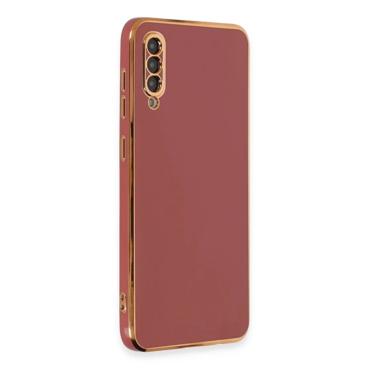 BFS  Samsung Galaxy A50 Kılıf Volet Silikon - Kırmızı