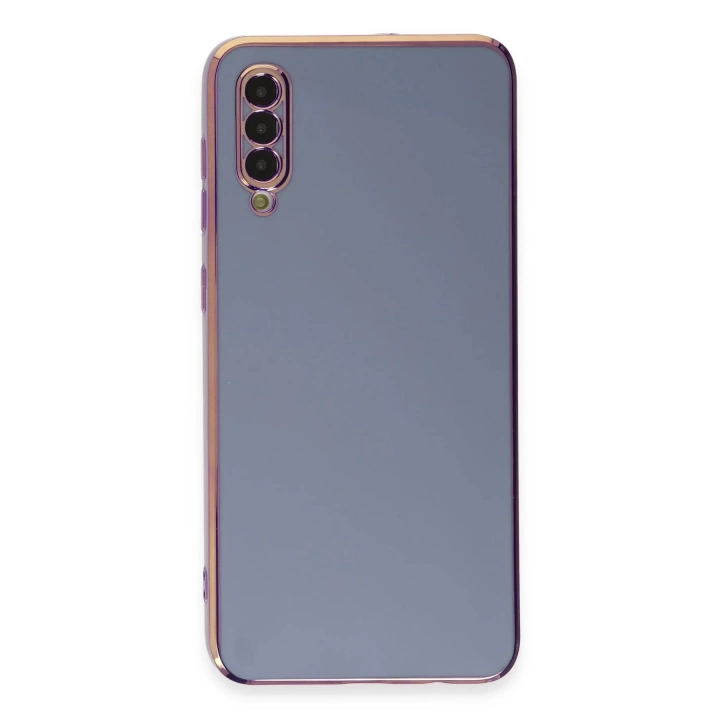BFS  Samsung Galaxy A50 Kılıf Volet Silikon - Mavi