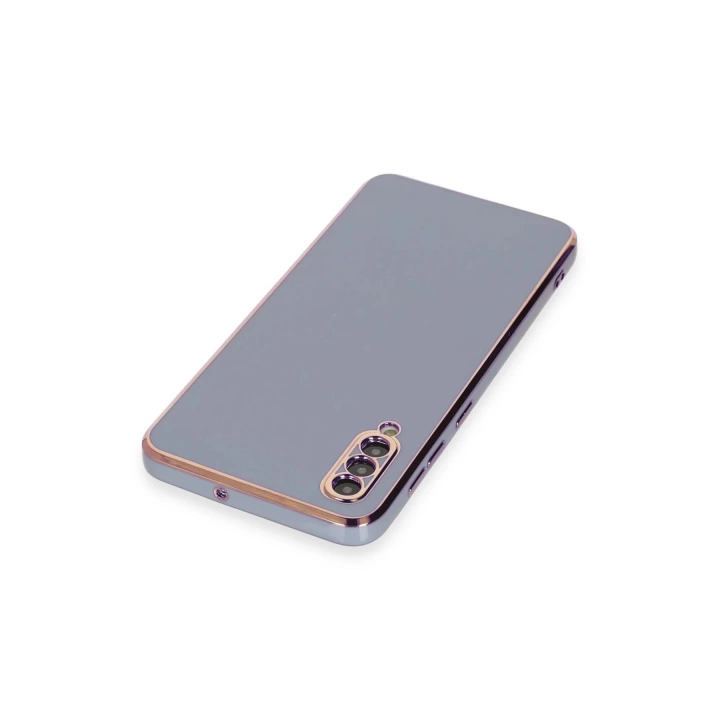 BFS  Samsung Galaxy A50 Kılıf Volet Silikon - Mavi