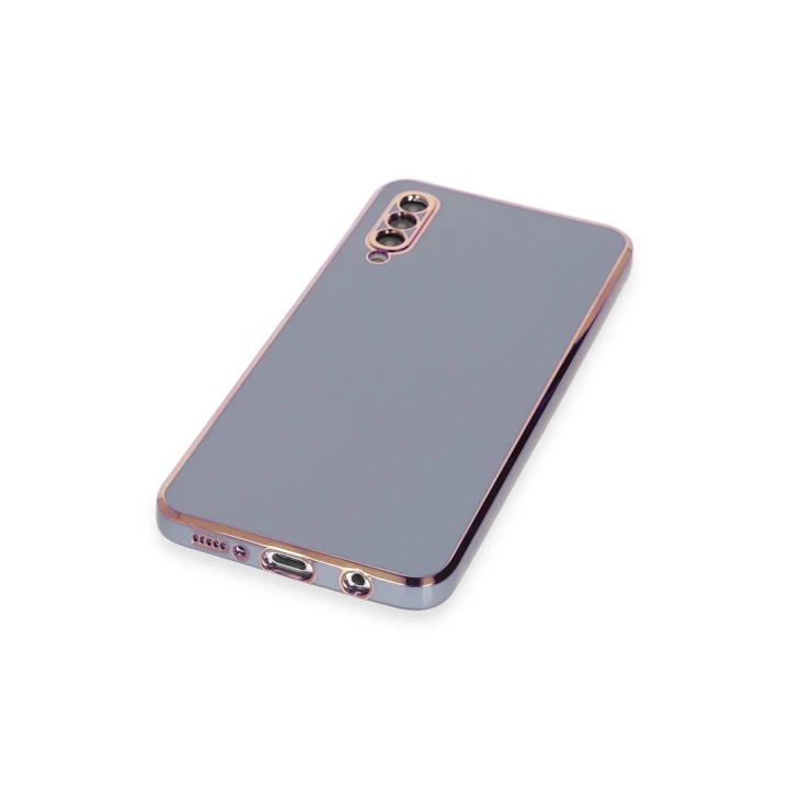 BFS  Samsung Galaxy A50 Kılıf Volet Silikon - Mavi