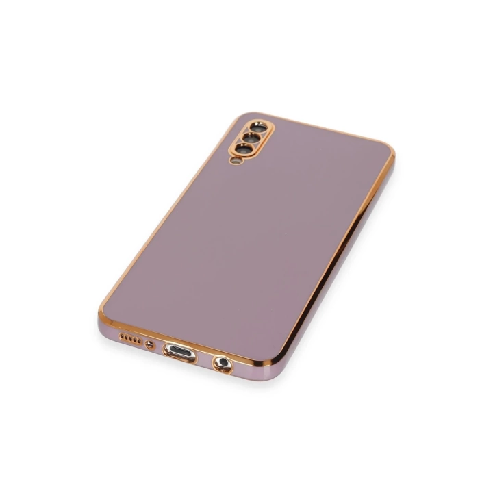 BFS  Samsung Galaxy A50 Kılıf Volet Silikon - Mor