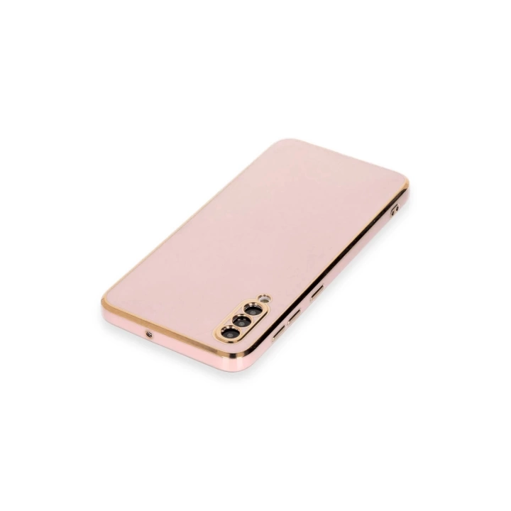 BFS  Samsung Galaxy A50 Kılıf Volet Silikon - Pembe