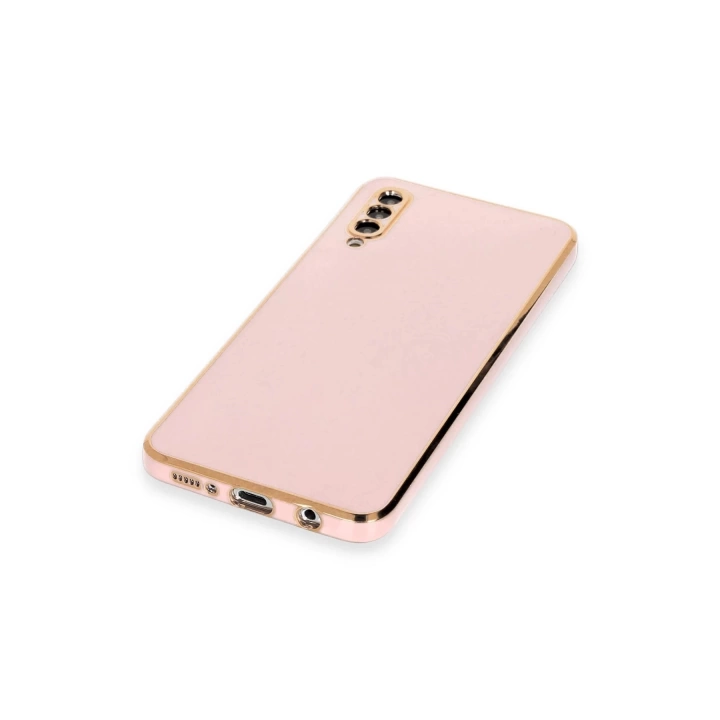 BFS  Samsung Galaxy A50 Kılıf Volet Silikon - Pembe