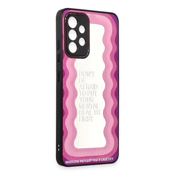 BFS  Samsung Galaxy A52 Kılıf Mirror Desenli Kapak - Mirror - 11