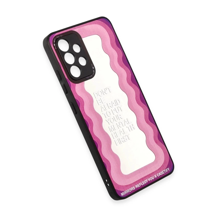 BFS  Samsung Galaxy A52 Kılıf Mirror Desenli Kapak - Mirror - 11