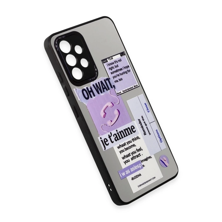 BFS  Samsung Galaxy A52 Kılıf Mirror Desenli Kapak - Mirror - 4