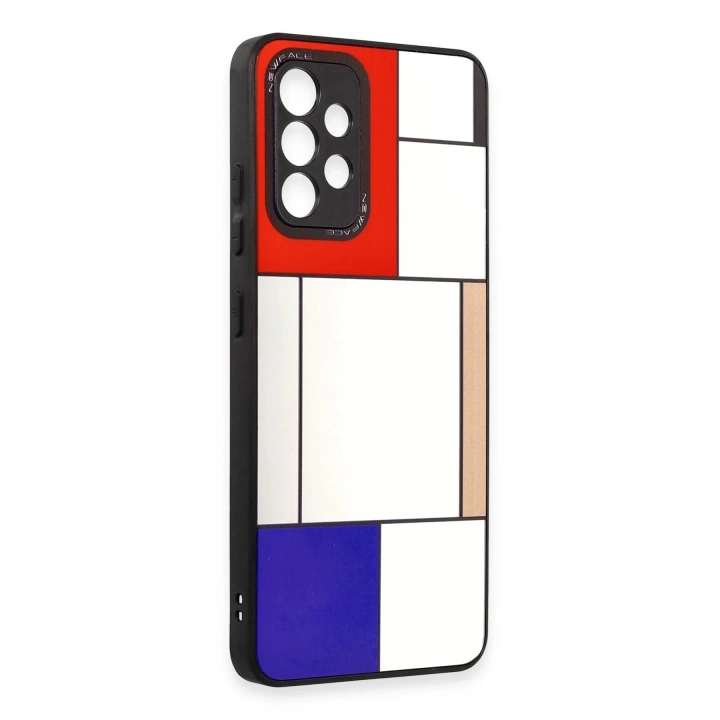 BFS  Samsung Galaxy A52 Kılıf Mirror Desenli Kapak - Mirror - 9