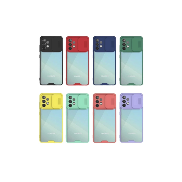 BFS  Samsung Galaxy A52 Kılıf Platin Kamera Koruma Silikon - Pembe