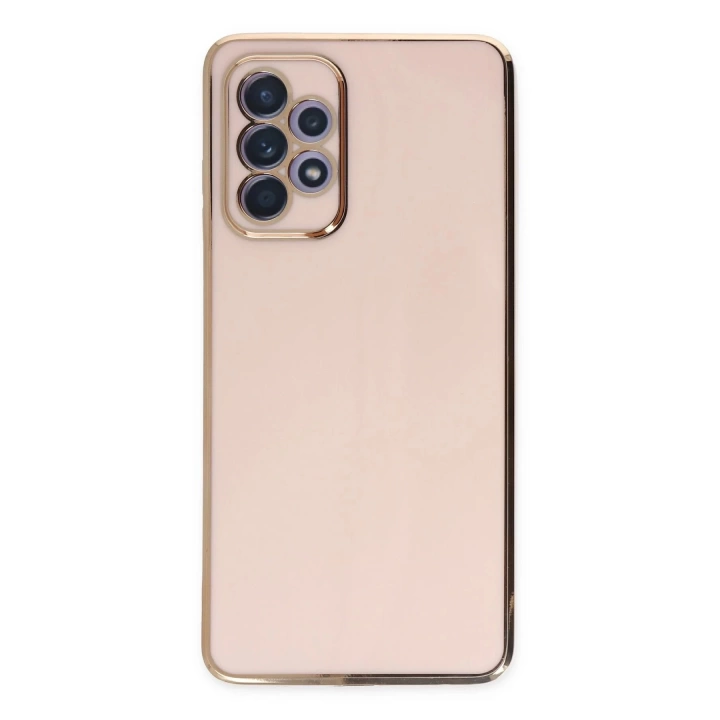 BFS  Samsung Galaxy A52 Kılıf Volet Silikon - Pembe
