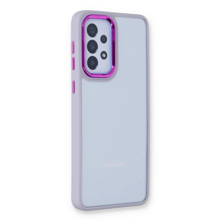 BFS  Samsung Galaxy A53 5G Kılıf Dora Kapak - Lila