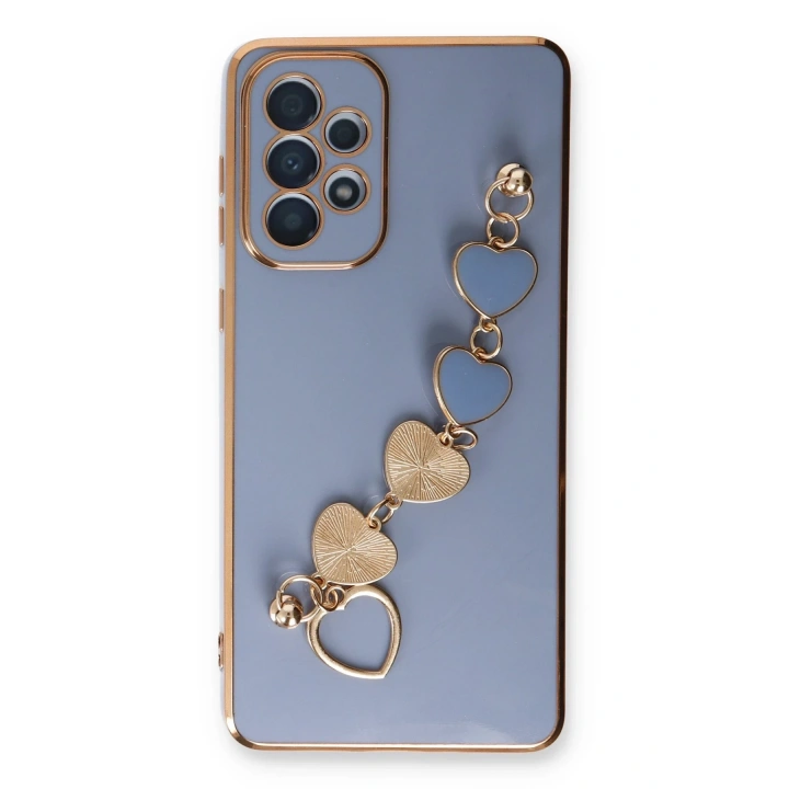 BFS  Samsung Galaxy A53 5G Kılıf Esila Silikon - Gri