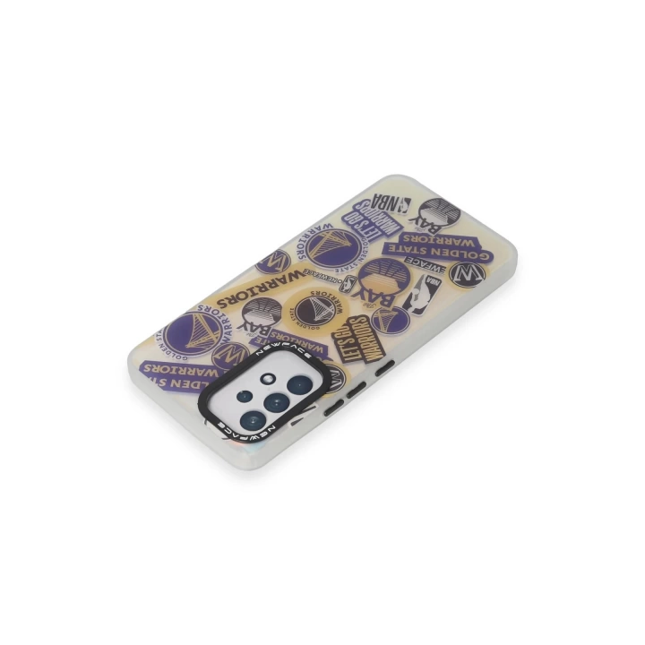 BFS  Samsung Galaxy A53 5G Kılıf Estoril Desenli Kapak - Estoril - 13