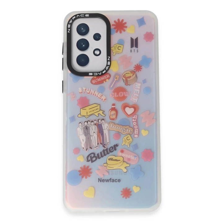 BFS  Samsung Galaxy A53 5G Kılıf Estoril Desenli Kapak - Estoril - 16