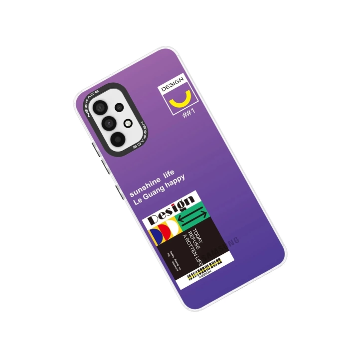 BFS  Samsung Galaxy A53 5G Kılıf Estoril Desenli Kapak - Estoril - 4