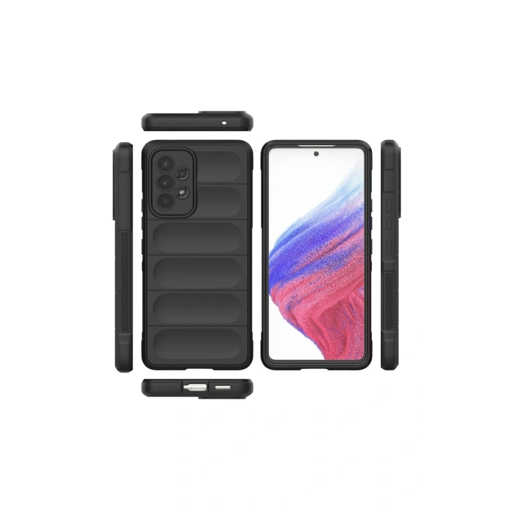 BFS  Samsung Galaxy A53 5G Kılıf Optimum Silikon - Siyah