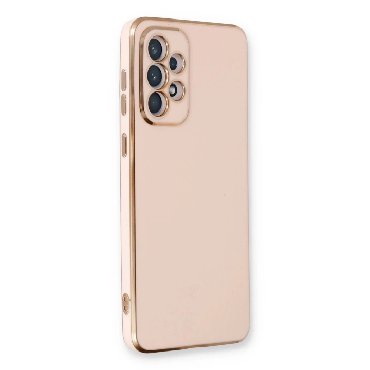 BFS  Samsung Galaxy A53 5G Kılıf Volet Silikon - Pembe