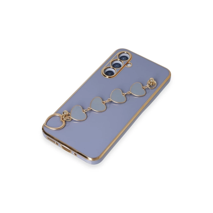 BFS  Samsung Galaxy A54 5G Kılıf Esila Silikon - Gri