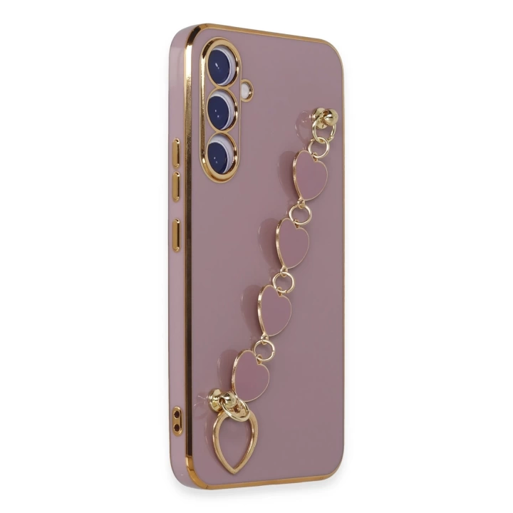 BFS  Samsung Galaxy A54 5G Kılıf Esila Silikon - Mor