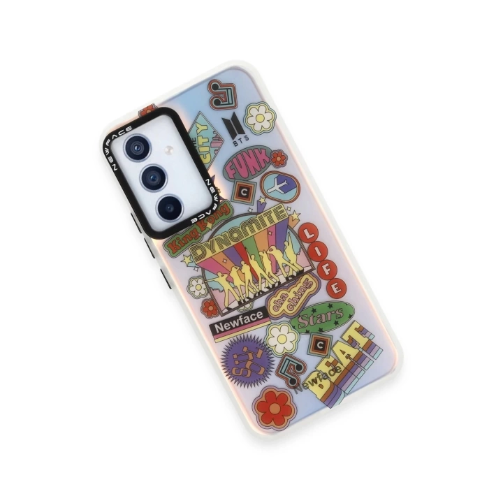 BFS  Samsung Galaxy A54 5G Kılıf Estoril Desenli Kapak - Estoril - 14