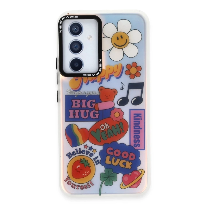 BFS  Samsung Galaxy A54 5G Kılıf Estoril Desenli Kapak - Estoril - 15