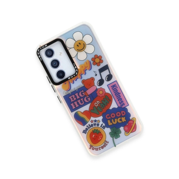 BFS  Samsung Galaxy A54 5G Kılıf Estoril Desenli Kapak - Estoril - 15