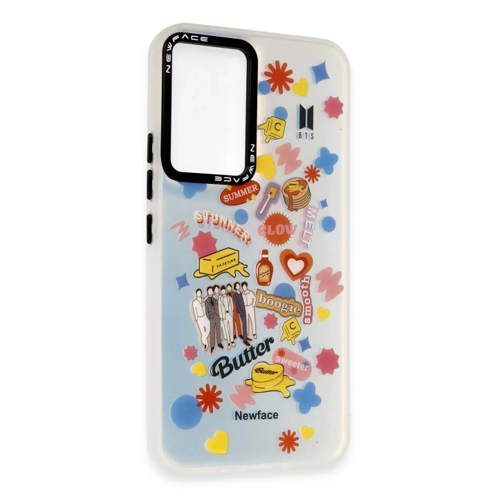BFS  Samsung Galaxy A54 5G Kılıf Estoril Desenli Kapak - Estoril - 16