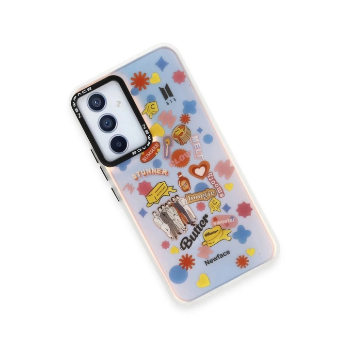 BFS  Samsung Galaxy A54 5G Kılıf Estoril Desenli Kapak - Estoril - 16