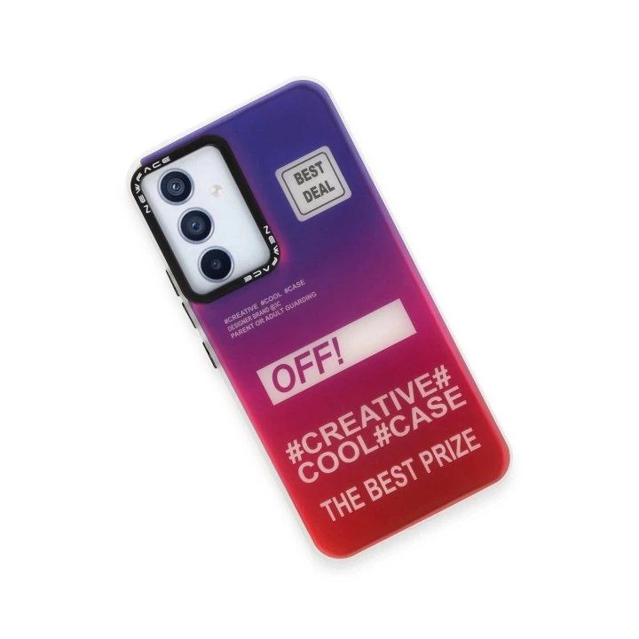 BFS  Samsung Galaxy A54 5G Kılıf Estoril Desenli Kapak - Estoril - 9