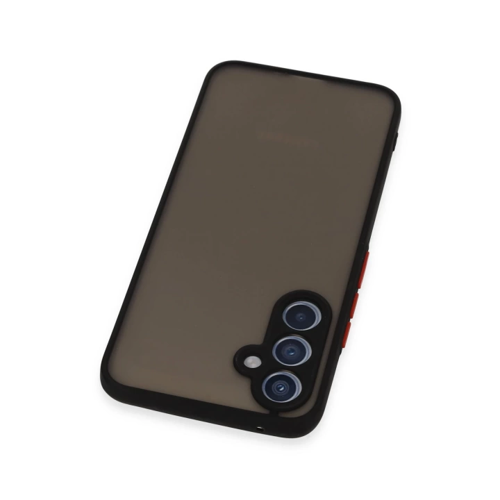 BFS  Samsung Galaxy A54 5G Kılıf Montreal Silikon Kapak - Siyah