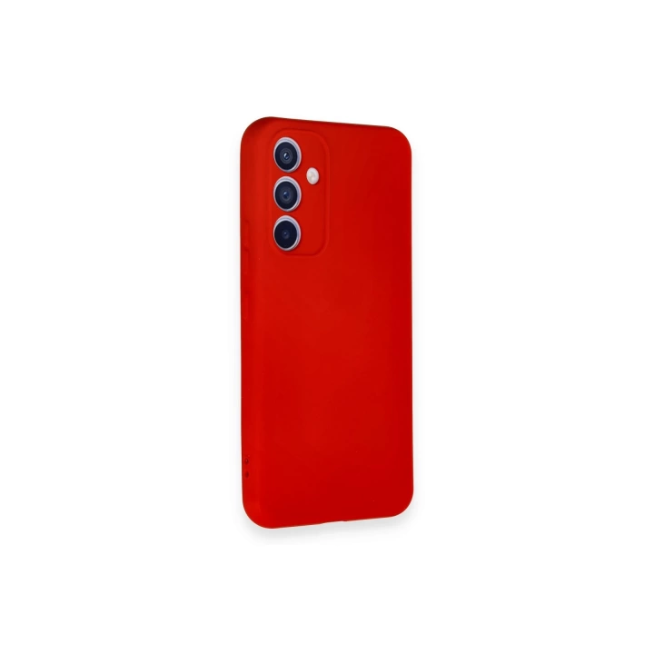 BFS  Samsung Galaxy A54 5G Kılıf Nano içi Kadife Silikon - Kırmızı