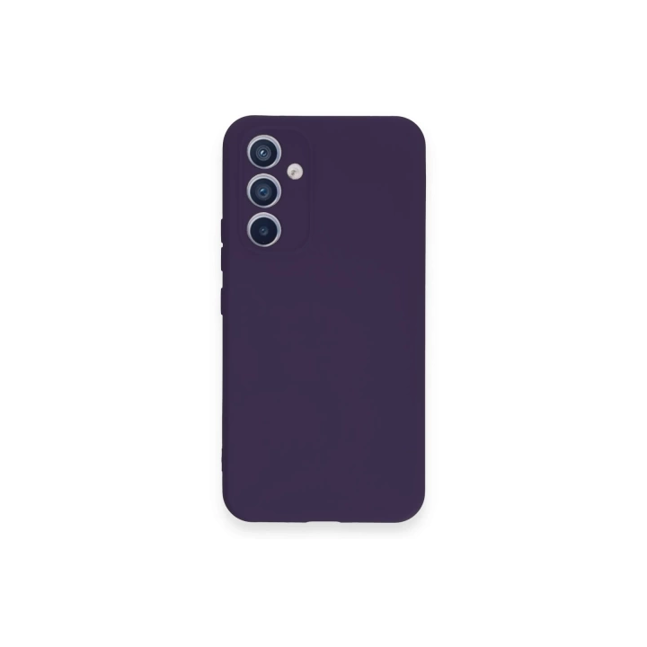 BFS  Samsung Galaxy A54 5G Kılıf Nano içi Kadife Silikon - Mor