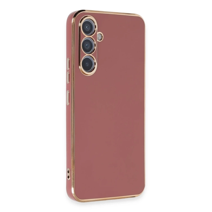 BFS  Samsung Galaxy A54 5G Kılıf Volet Silikon - Kırmızı
