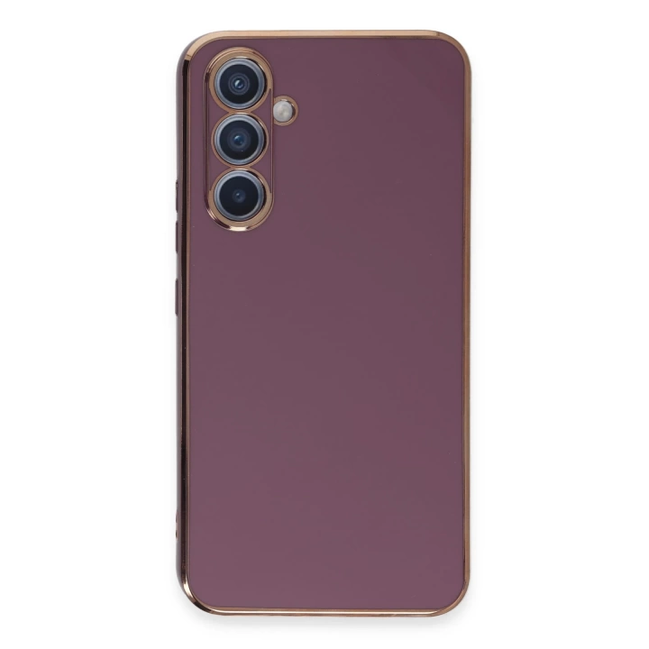 BFS  Samsung Galaxy A54 5G Kılıf Volet Silikon - Mor