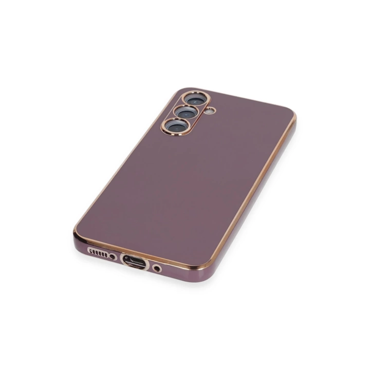 BFS  Samsung Galaxy A54 5G Kılıf Volet Silikon - Mor