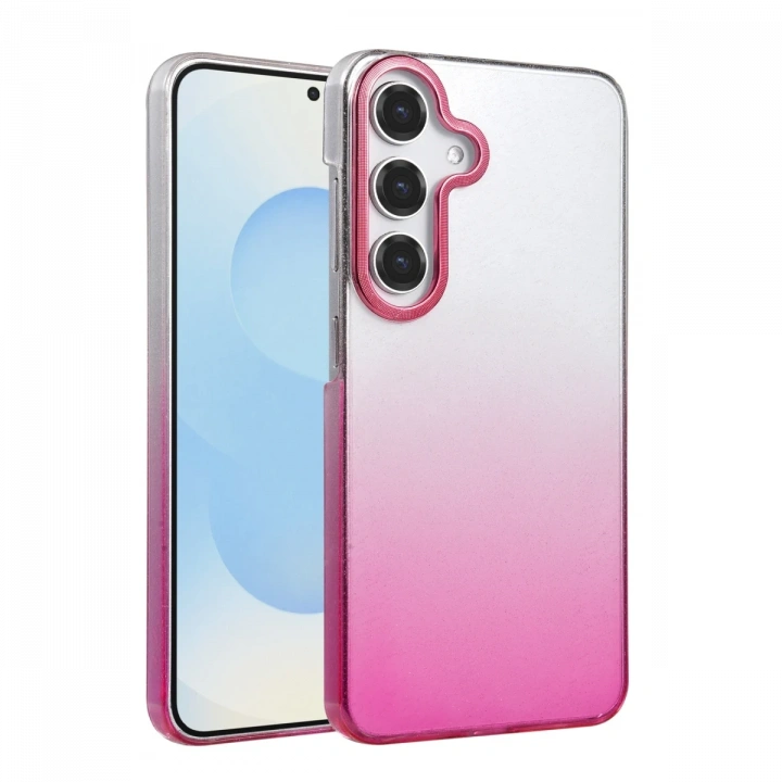 BFS  Samsung Galaxy A55 5G Glossy Kapak - Pembe