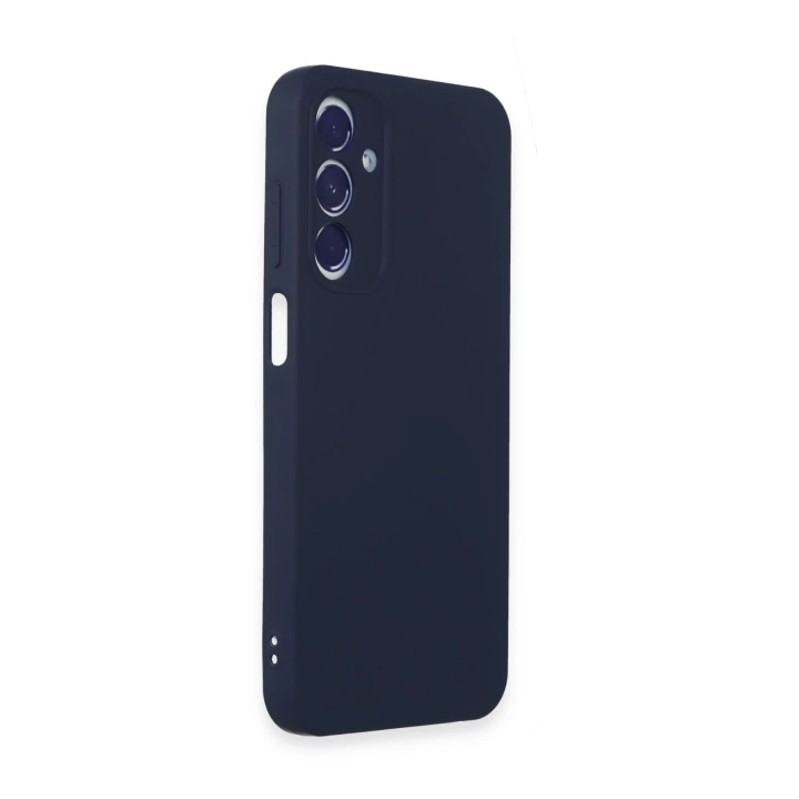 BFS  Samsung Galaxy A55 5G Kılıf First Silikon - Lacivert