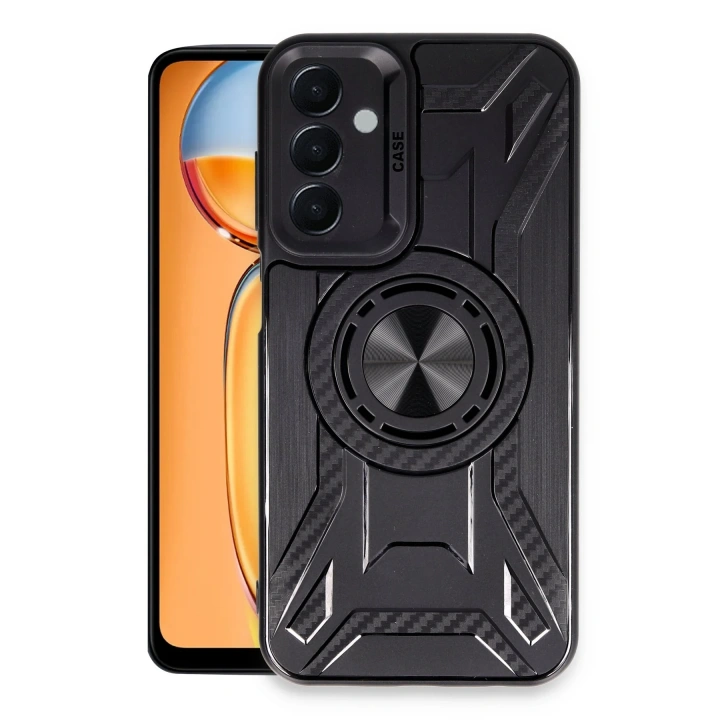 BFS  Samsung Galaxy A55 5G Kılıf Lincoln Silikon - Siyah