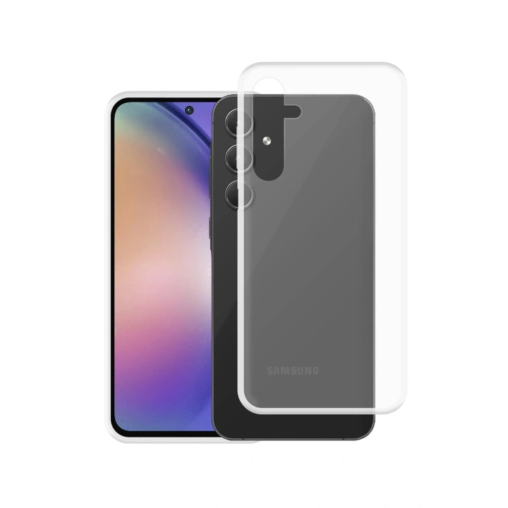 BFS  Samsung Galaxy A55 5G Kılıf Lüx Şeffaf Silikon